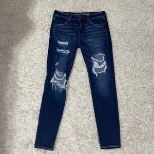 AE super stretch ripped jeans!